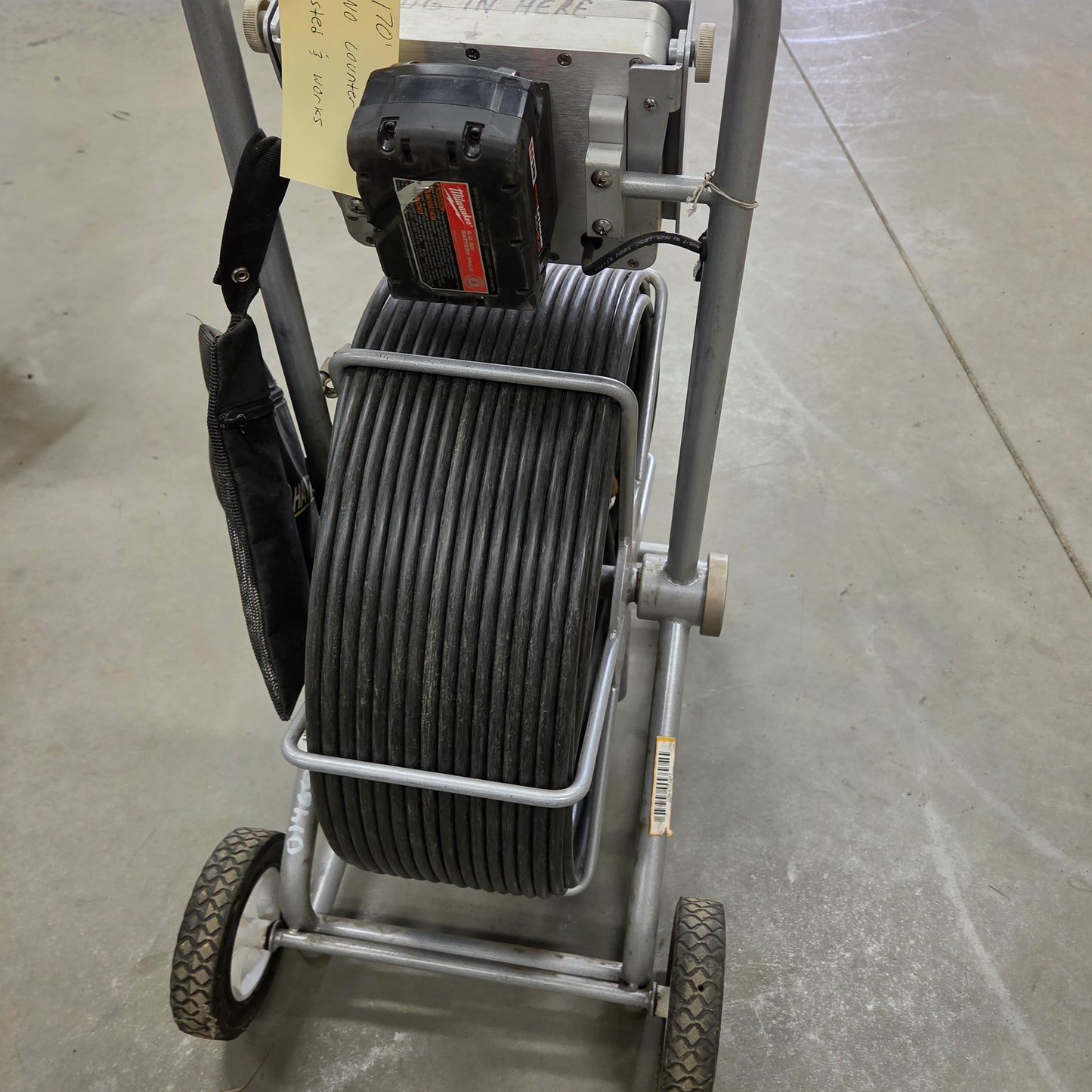 Pre-Owned Electric Eel Ace 1" Sewer Camera – 170' Cable with Sonde